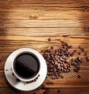 Coffee Cup Of Beans