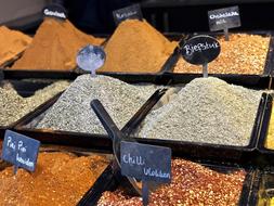 Herbs Spices Food in market