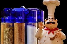 Spice Rack Cooking Figure
