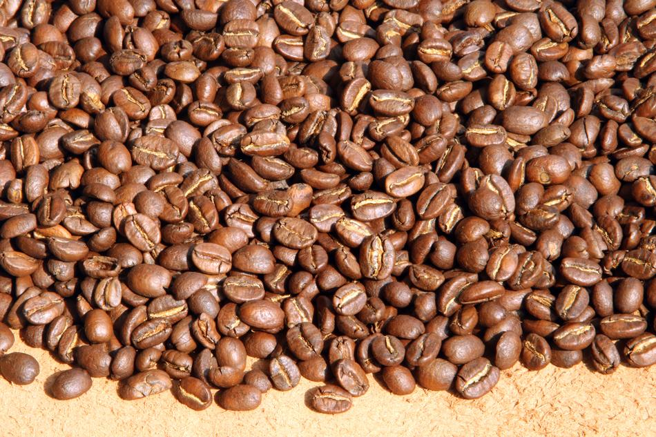 roasted Coffee Beans, background, border