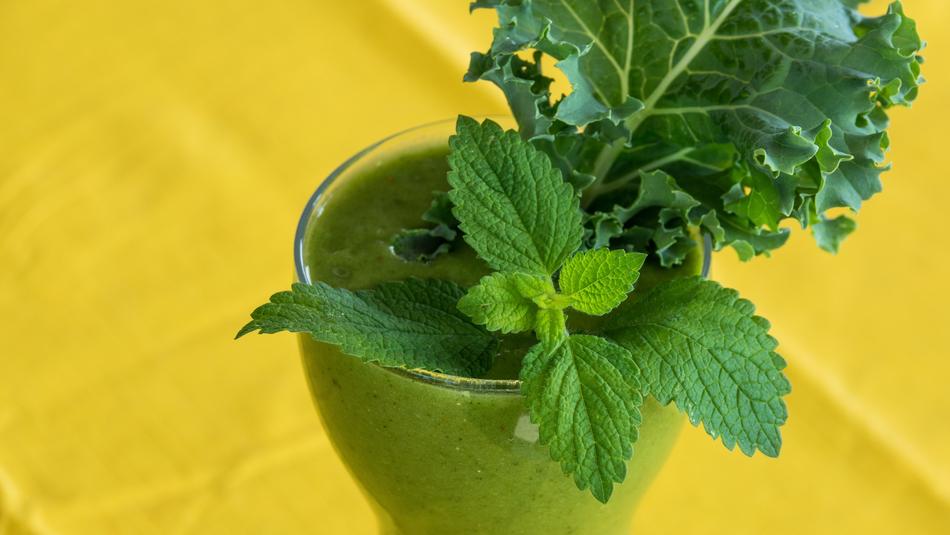 Green Smoothie fresh mint