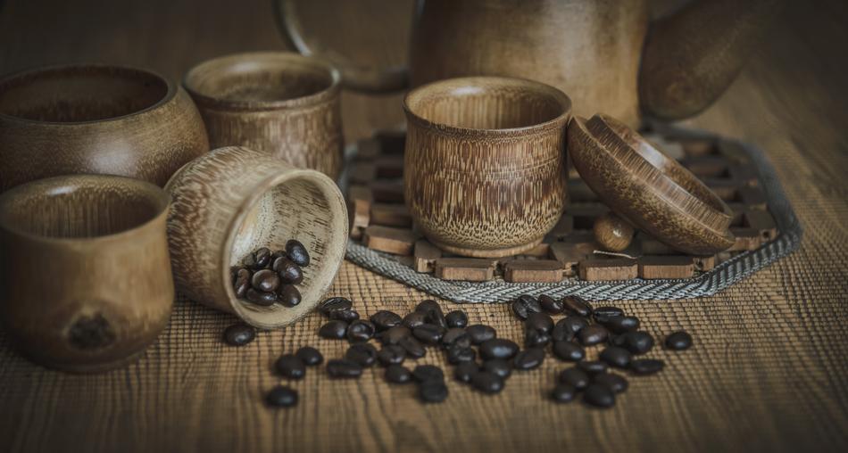 coffee beans photo background