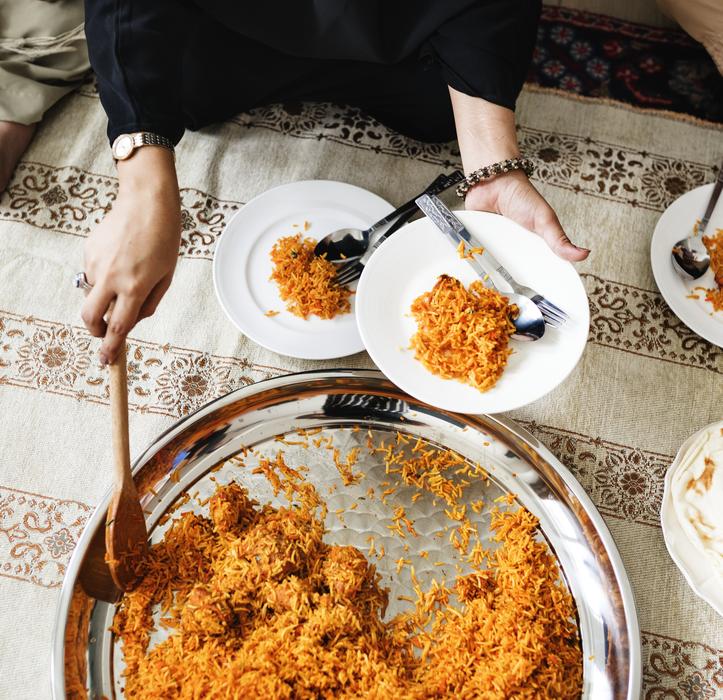 Arabic Biryani Celebrating Chicken