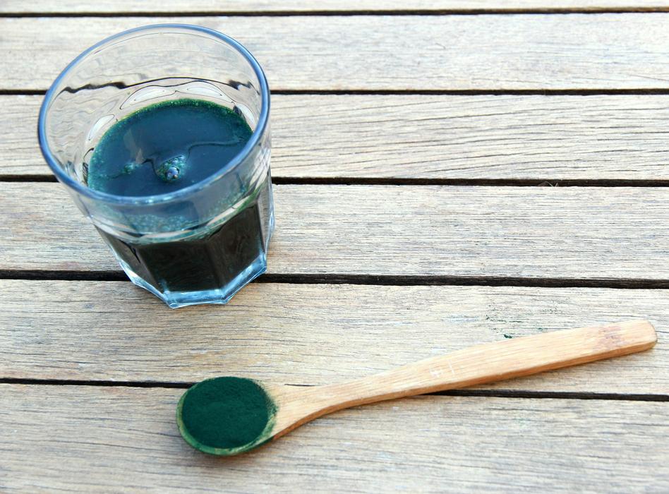 Spirulina Alga Vegetable Proteins drink