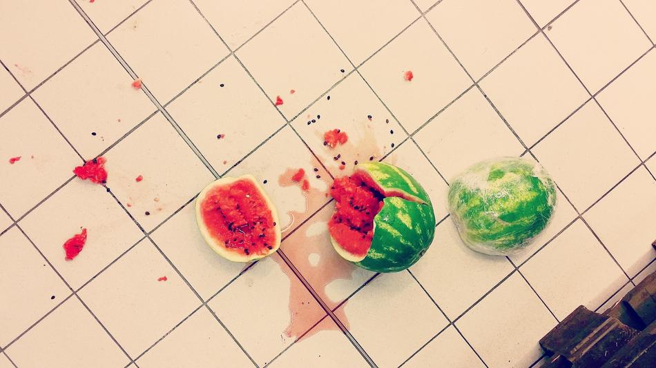 Food Accident on Floor
