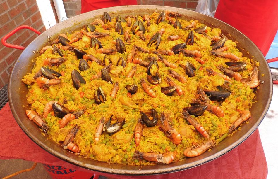Paela Saffron dish