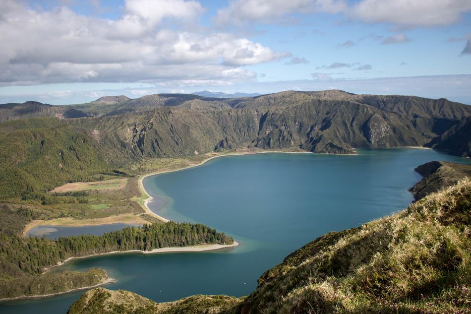 Nature Landscape of Lake Of Fire