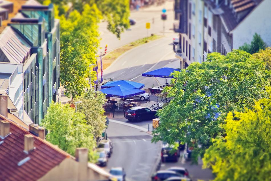 Road Parasols City