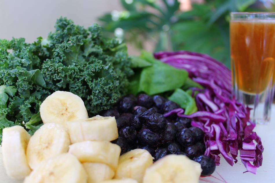 Vegetable Fruit in blurred background