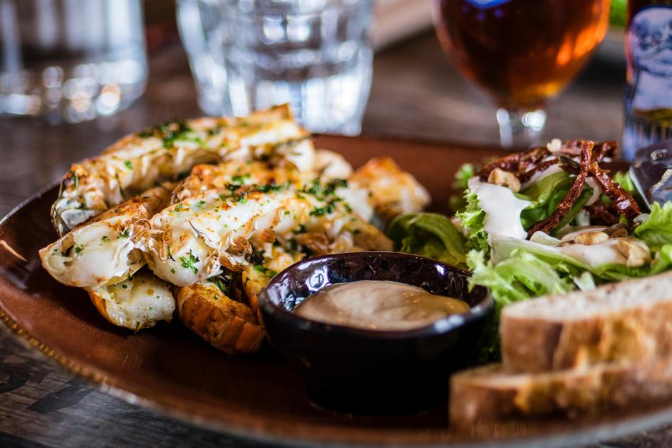 Food at Restaurant