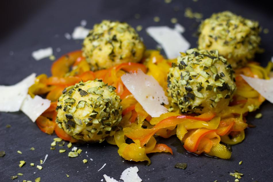 Polenta Paprika Vegetables