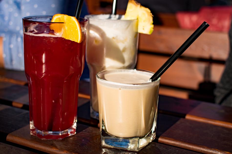 Glass Drink in Bar