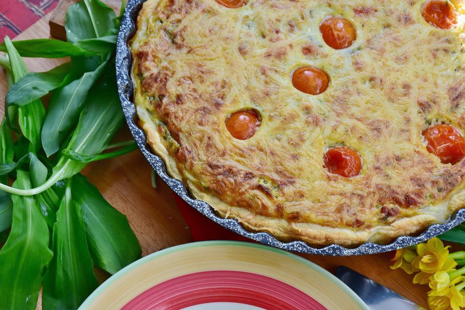 Quiche Puff Pastry BearS Garlic