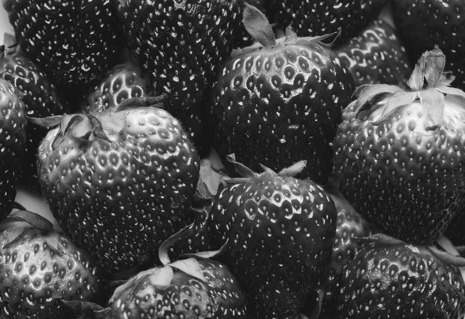 Background Berry Black And White