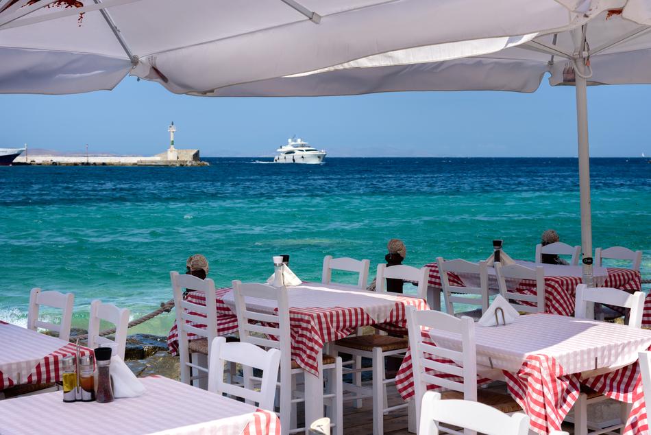 Ocean Restaurant Blue