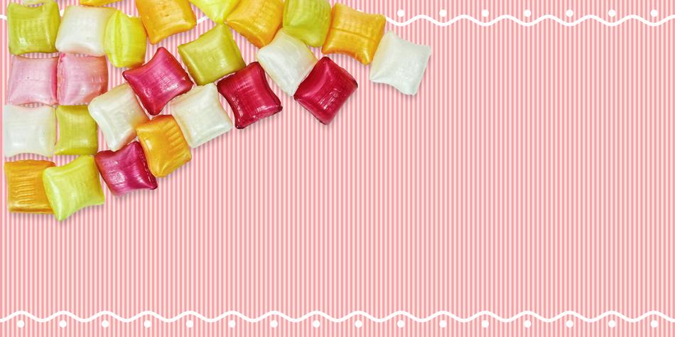 colorful candy pads