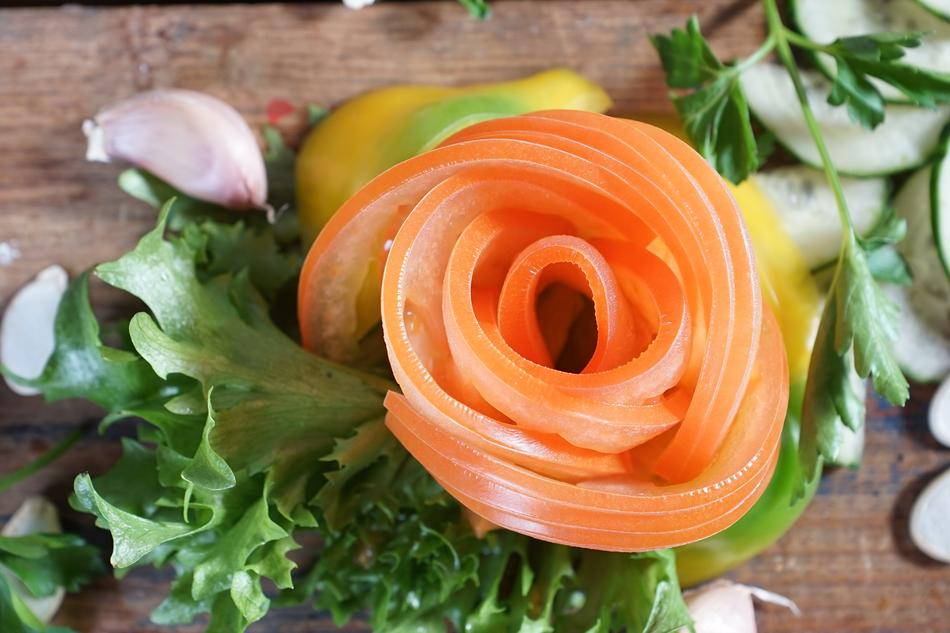 Vegetarian Ornament Food
