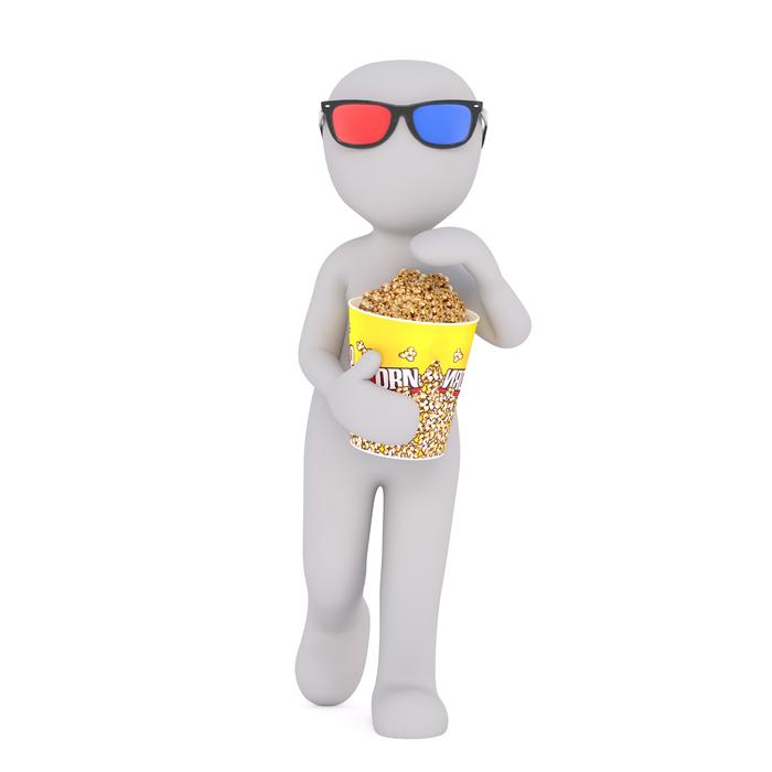 white male 3d model isolated 3d