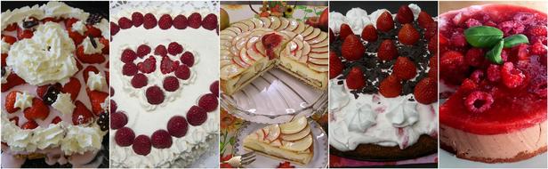 dessert cake collage food sweet