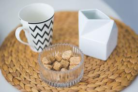 Brown Sugar in glass bowl