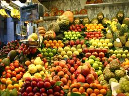 Fruits Market Stall