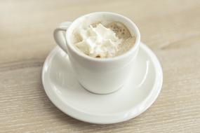 Coffee Espresso with Whipped Cream