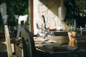 Table Chairs Cafe