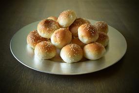 Sesame Buns Food