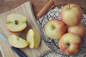 Apple Fruits in Basket