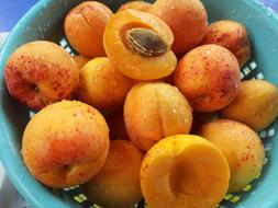 Apricots Fruit Fruits