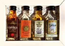Rum Alcohol Bottles Different