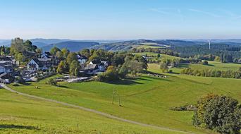 Germany Sauerland Mountain Country