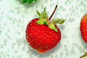 Strawberries Fruits Red