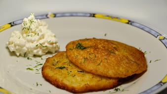 Potato Pancakes Latkes Fried