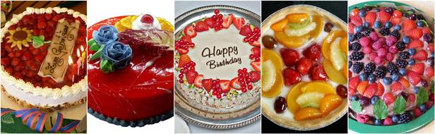 dessert cake collage food sweet