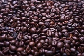 Coffee Beans macro background