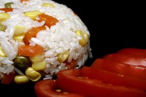 Rice Tomato Food