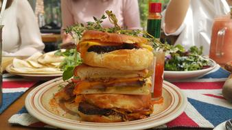 Food Sandwich Dining