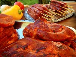 Meat Raw Tasty