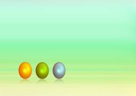 easter egg celebration color