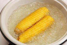 Corn Cooking Food To