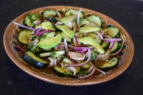 Shrimps Seafood salad