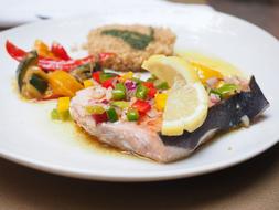 Swordfish Filet Paprika