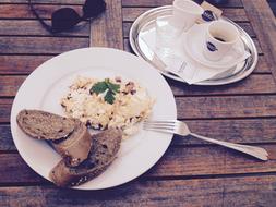 Bread Breakfast Coffee