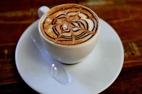 Cappuccino Coffee Cup Of