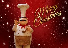 christmas cooking chef holidays