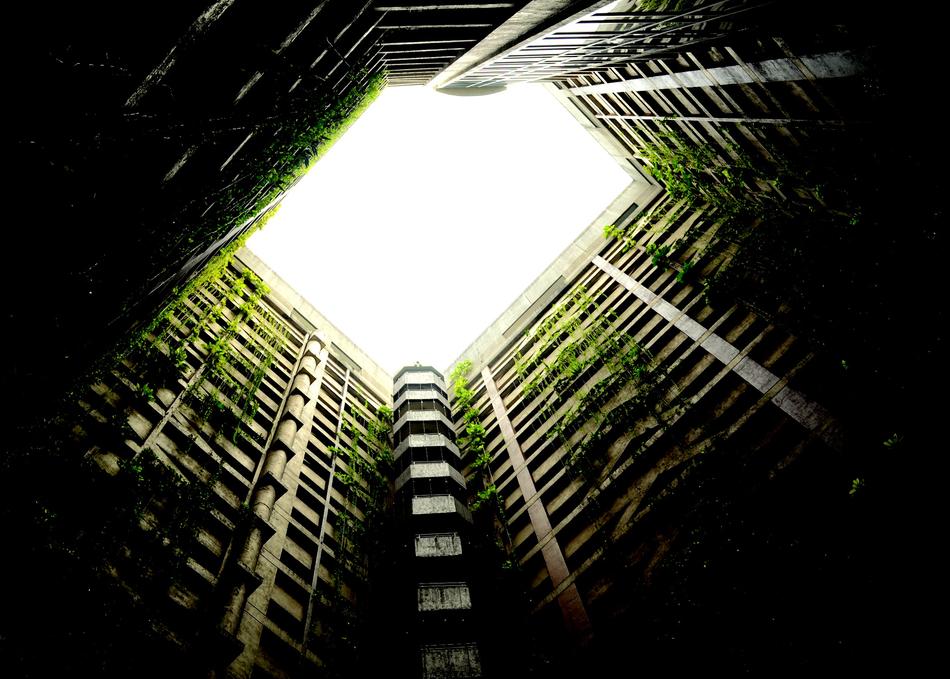 Photo of a beautiful abandoned building