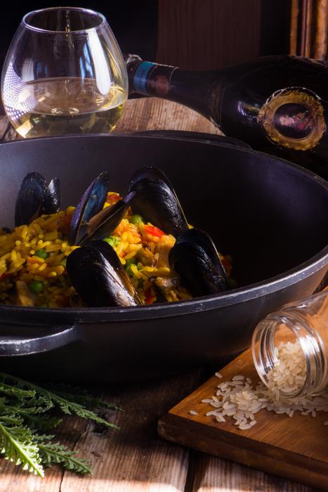 Wine and Mussels