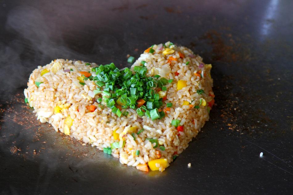 Teppanyaki Steak Fire