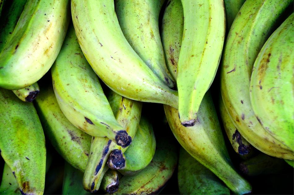 Cooking Bananas Green